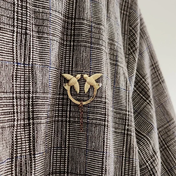 Chanel Tweed Plaid Preppy Dress